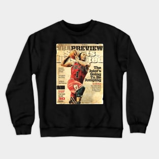 COVER SPORT - SPORT ILLUSTRATED - THE JOINTS GOING TO BE JUMPING DERRICK ROSE Crewneck Sweatshirt